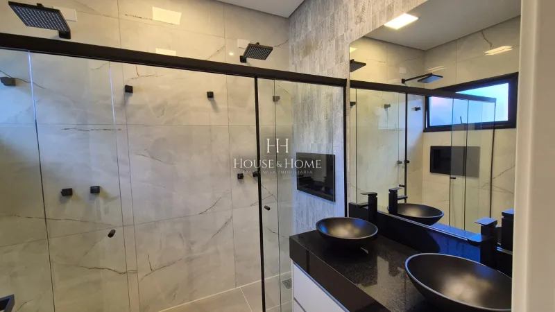 Casa Nova venda com 3 suites 230m² - Cond Gran Reserve em Indaiatuba/SP