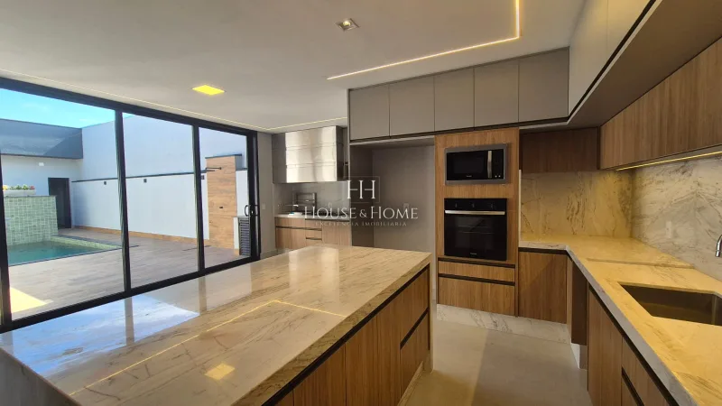 Casa Térrea Nova  com 3 suites 200m² Cond. Evidencias em Indaiatuba/SP