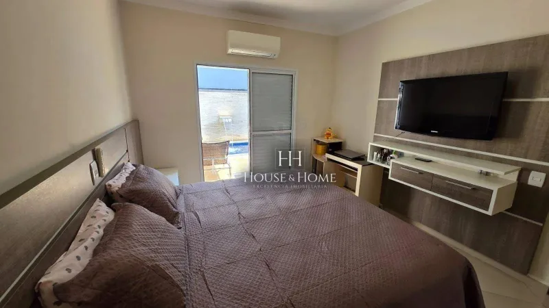 Casa Térrea, com Piscina á Venda 3 Suítes, no bairro Jd. Europa II, em Indaiatuba/SP.