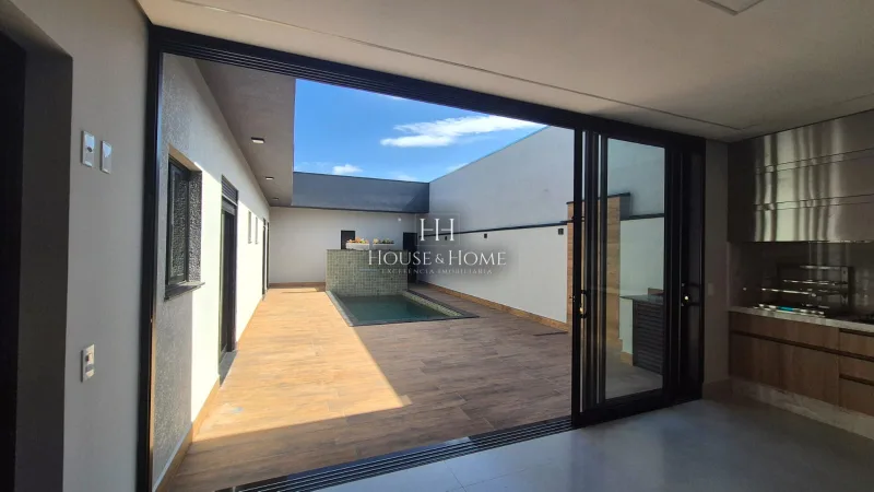 Casa Térrea Nova  com 3 suites 200m² Cond. Evidencias em Indaiatuba/SP