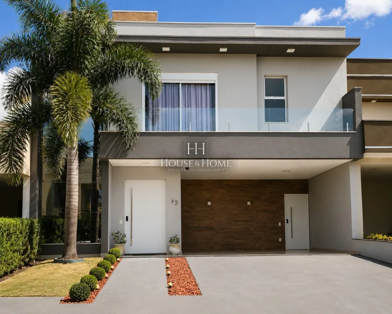 Casa Sobrado à venda 211m² com 3 suites - Cond. Piemonte em Indaiatuba/SP