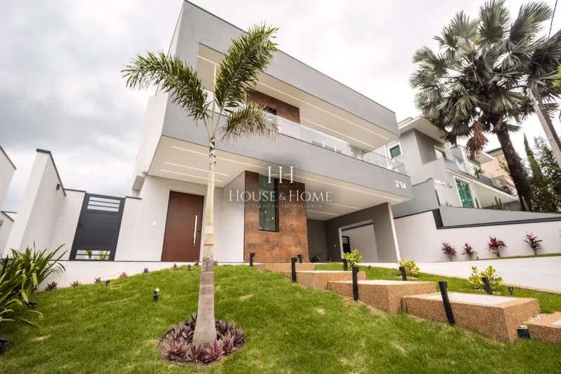 Casa Sobrado 3 suites - 328m² cond. Helvetia Park à venda em Indaiatuba/SP