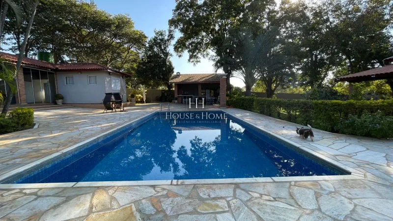 Chácara com 4 quartos , piscina e pomar - Parque da Grama Indaiatuba SP