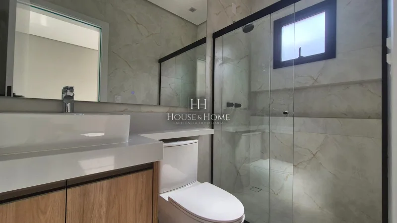 Casa Térrea Nova  com 3 suites 200m² Cond. Evidencias em Indaiatuba/SP