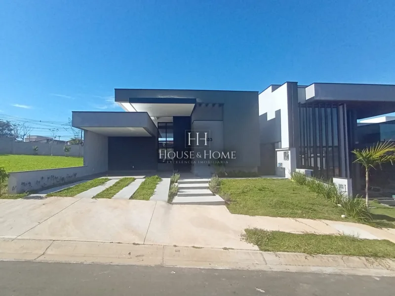 Casa Térrea com 3 quartos sendo 3 suítes  - Condomínio Sapezal Indaiatuba SP
