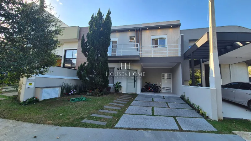 Casa Sobrado à venda com 3 suites, Spa - Cond. Montreal em Indaiatuba/SP