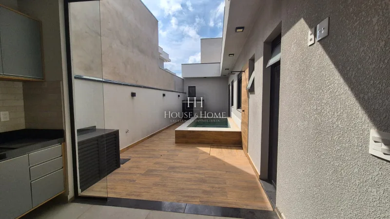 Casa Assobradada - 3 qurtos 1 suite - Piscina - Cond. Gran Reserve - Indaiatuba - SP