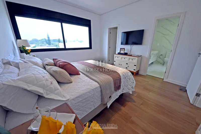 Casa sobrado à venda 4 suites + Escritório Cond. Helvetia Park em Indaiatuba/SP